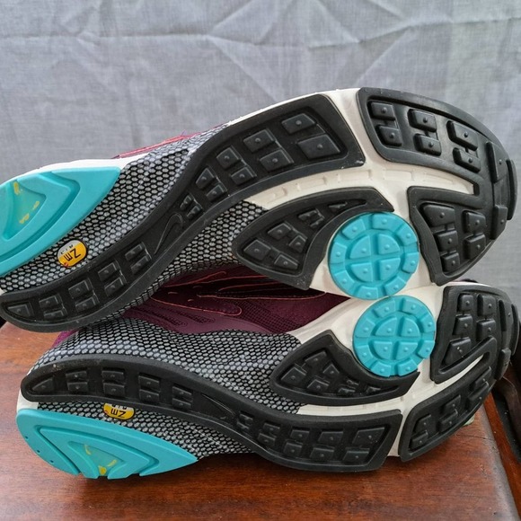 Nike Men's Zoom Air Ghost Racer AT5410-600 Bordeaux Running Training Gym - Picture 4 of 9